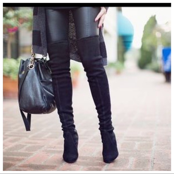 ✨LAST ONES✨Wedge high heels over the knee boots - Picture 4 of 4